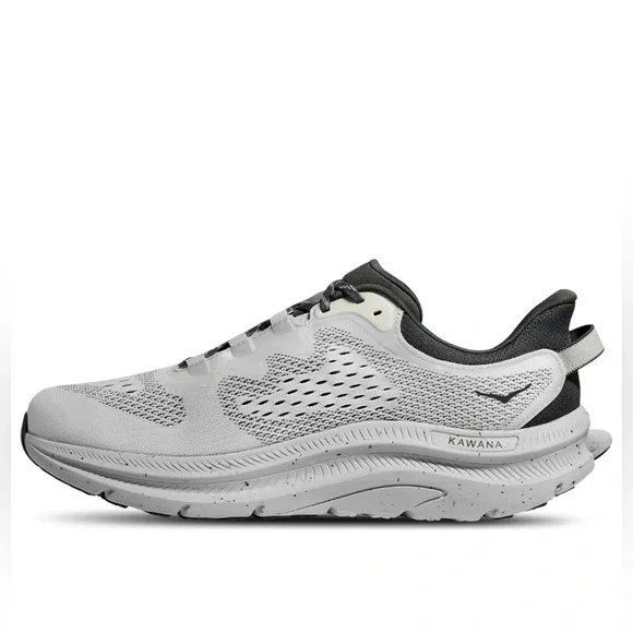 Hoka 🔥 Kawana 2 Grey / Black Running Shoes 1147930 CRDS Men’s Size 14 - Picture 4 of 9